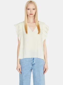 Women Sisley Shirts & Blouses<Blouse With Flaps