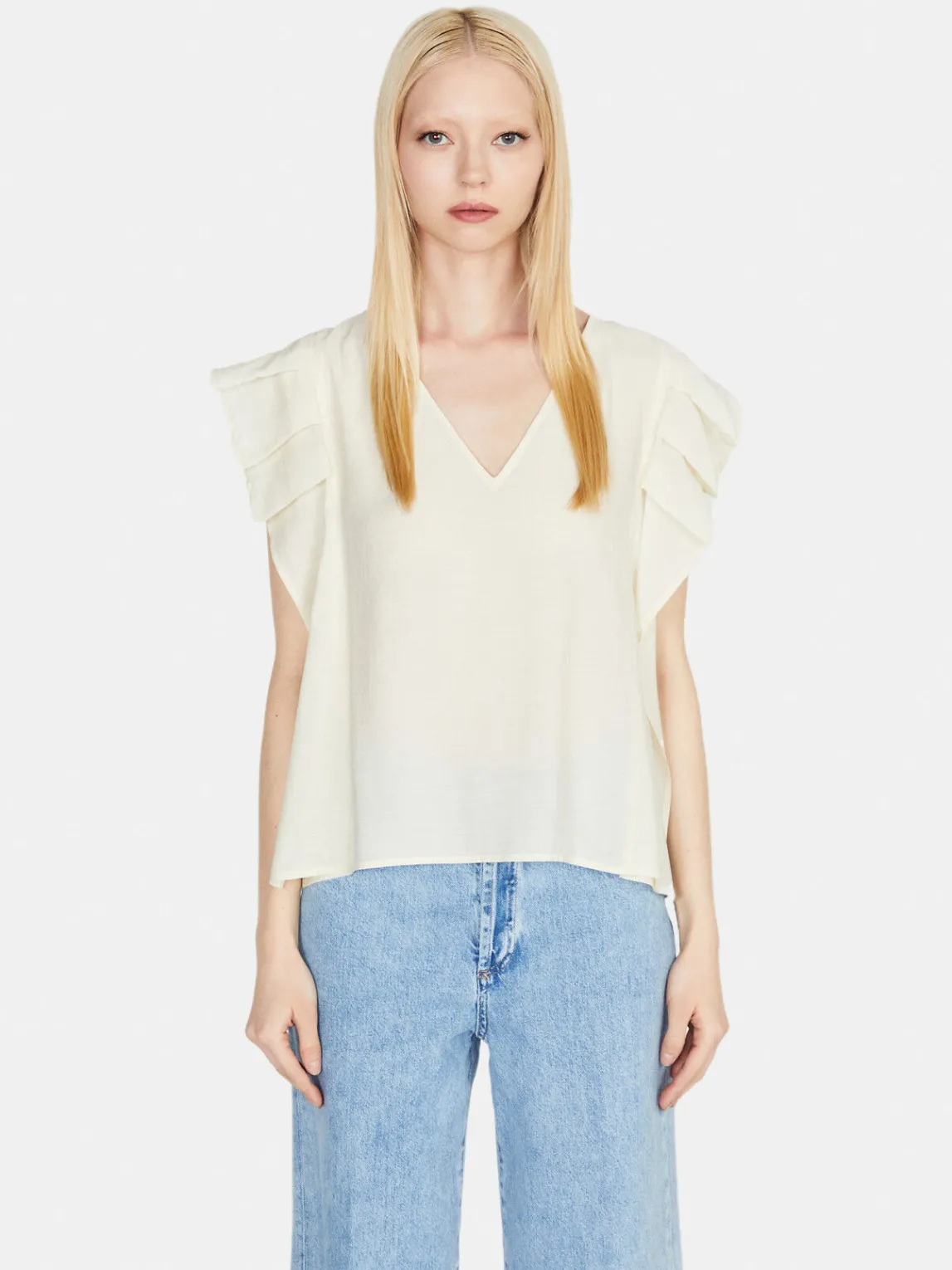 Women Sisley Shirts & Blouses<Blouse With Flaps