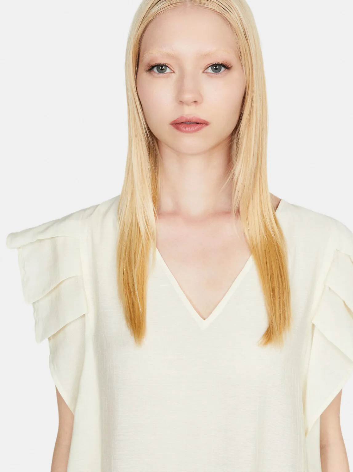 Women Sisley Shirts & Blouses<Blouse With Flaps