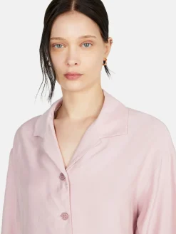Women Sisley Shirts & Blouses<Boxy Fit Shirt With Short Sleeves