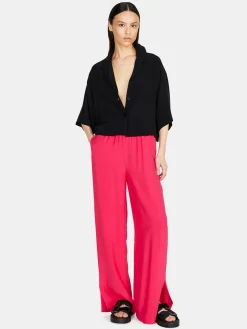 Women Sisley Shirts & Blouses<Boxy Fit Shirt With Short Sleeves