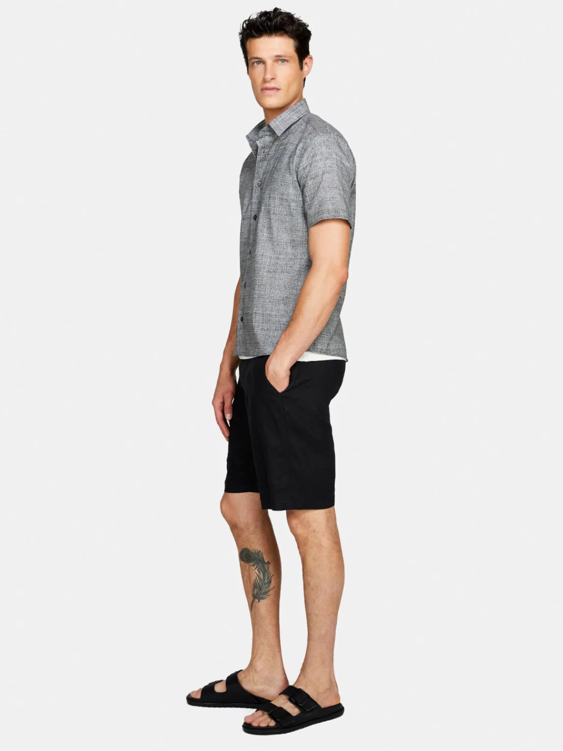 Men Sisley Shirts<Camouflage Shirt