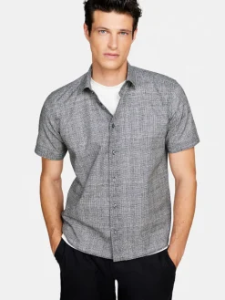 Men Sisley Shirts<Camouflage Shirt