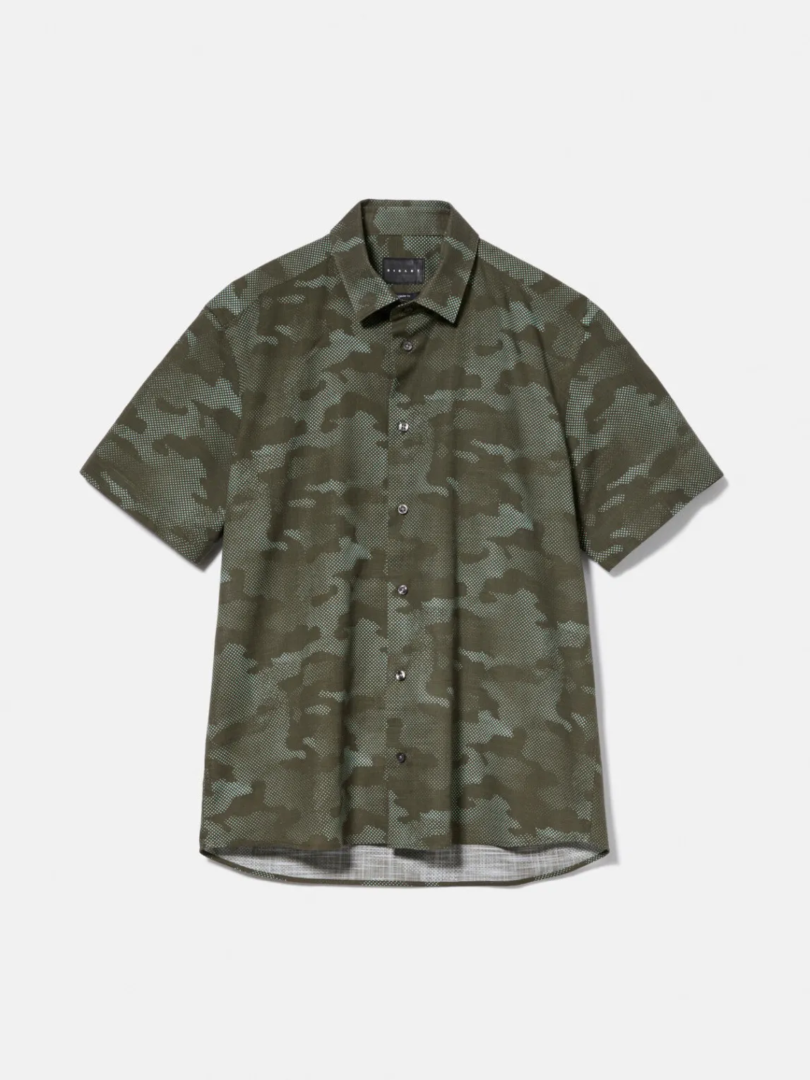 Men Sisley Shirts<Camouflage Shirt