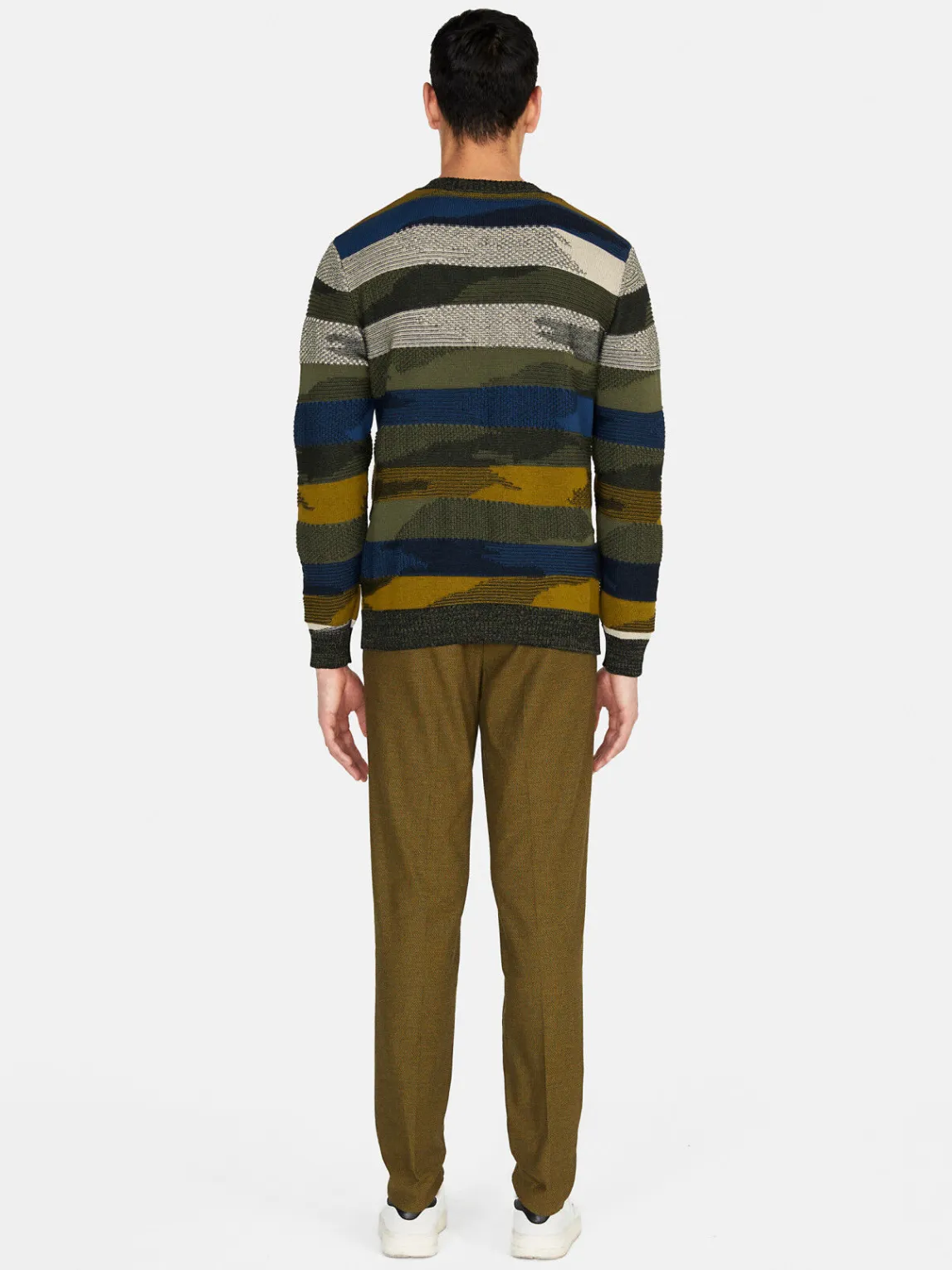 Men Sisley Jumpers & Knitwear<Camouflage Sweater