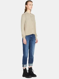 Women Sisley Jumpers & Knitwear<Cardigan With Ruffled Straps