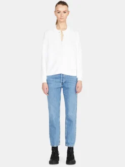 Women Sisley Jumpers & Knitwear<Cardigan With Ruffled Straps