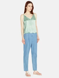 Women Sisley Trousers<Chambray Joggers