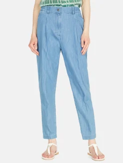 Women Sisley Trousers<Chambray Joggers