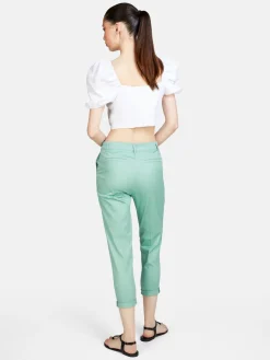 Women Sisley Trousers<Cigarette Trousers With Cuff