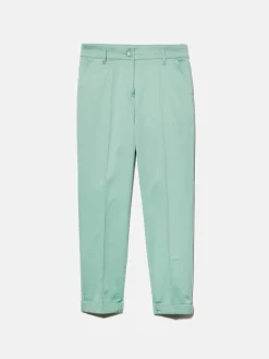 Women Sisley Trousers<Cigarette Trousers With Cuff