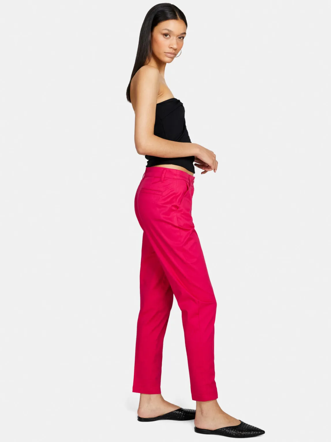 Women Sisley Trousers<Cigarette Trousers With Cuff