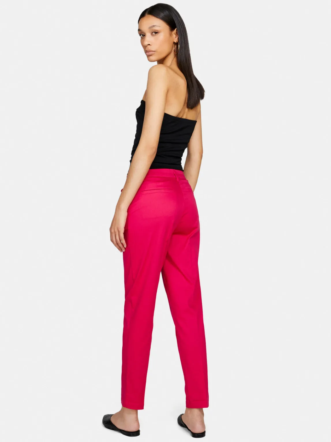 Women Sisley Trousers<Cigarette Trousers With Cuff