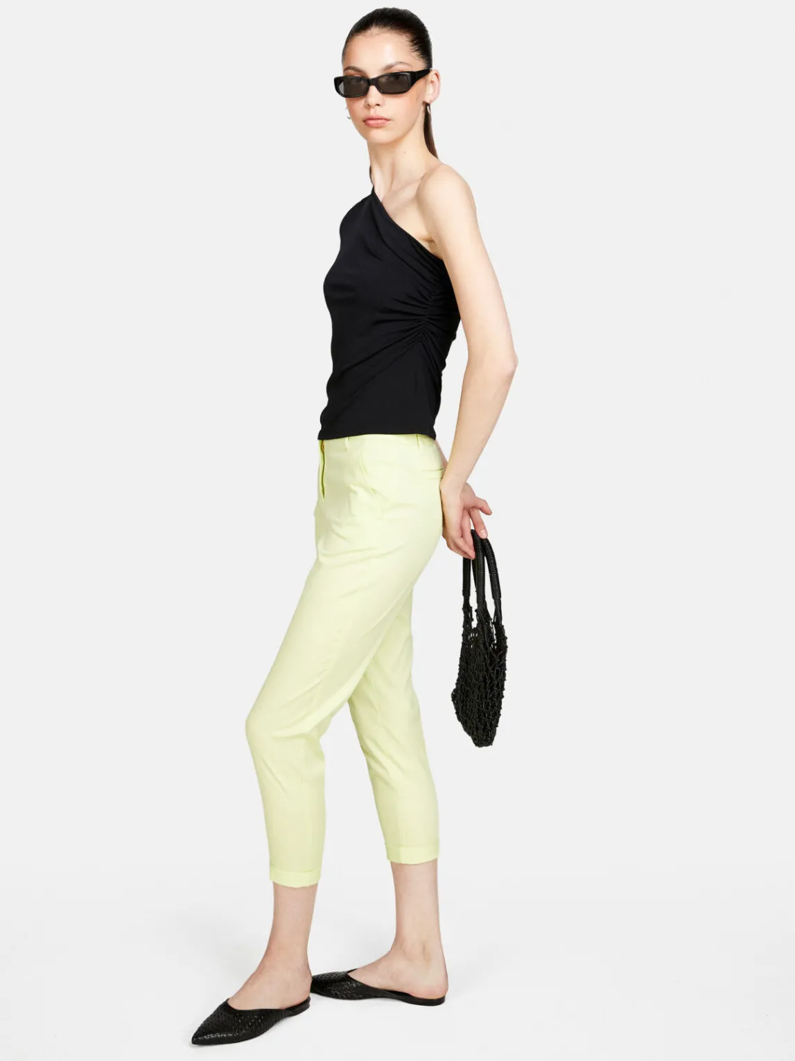Women Sisley Trousers<Cigarette Trousers With Cuff