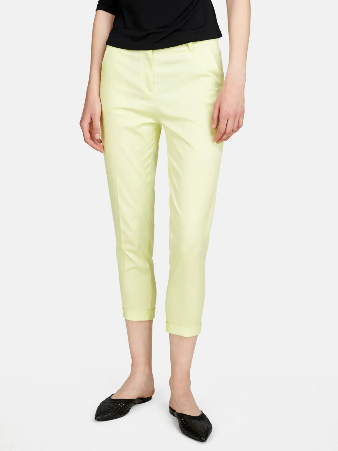 Women Sisley Trousers<Cigarette Trousers With Cuff