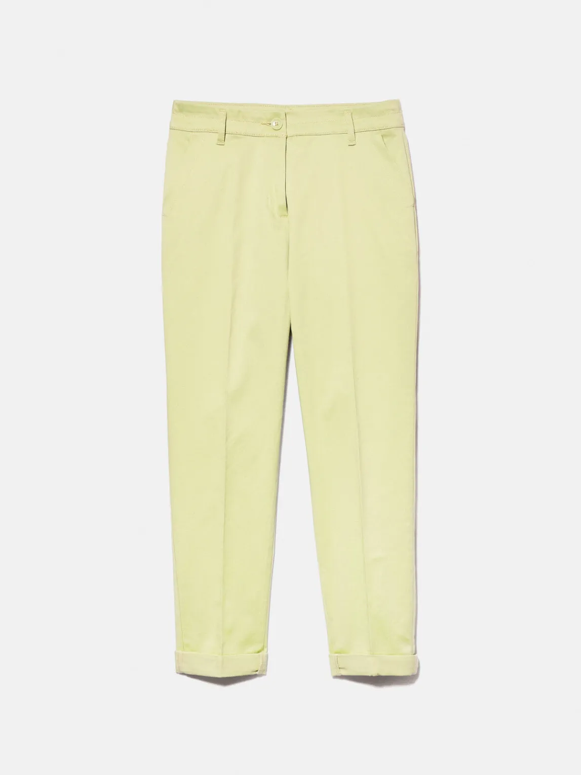 Women Sisley Trousers<Cigarette Trousers With Cuff
