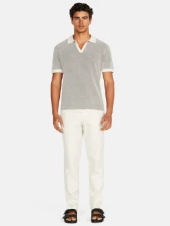 Men Sisley T-Shirts<Clashing Knit Polo