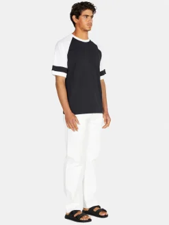 Men Sisley T-Shirts<Color Block T-Shirt