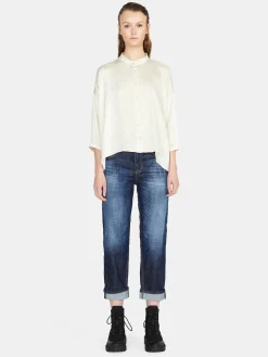 Women Sisley Shirts & Blouses<Comfort Fit Shirt In Satin