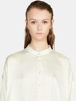 Women Sisley Shirts & Blouses<Comfort Fit Shirt In Satin