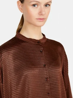 Women Sisley Shirts & Blouses<Comfort Fit Shirt In Satin