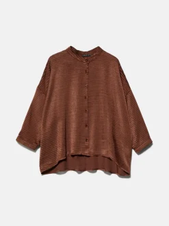 Women Sisley Shirts & Blouses<Comfort Fit Shirt In Satin