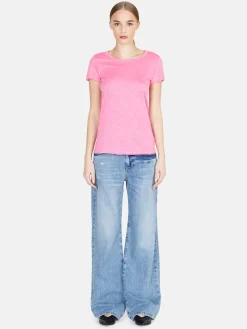 Women Sisley Tops & T-Shirts<Crew Neck T-Shirt