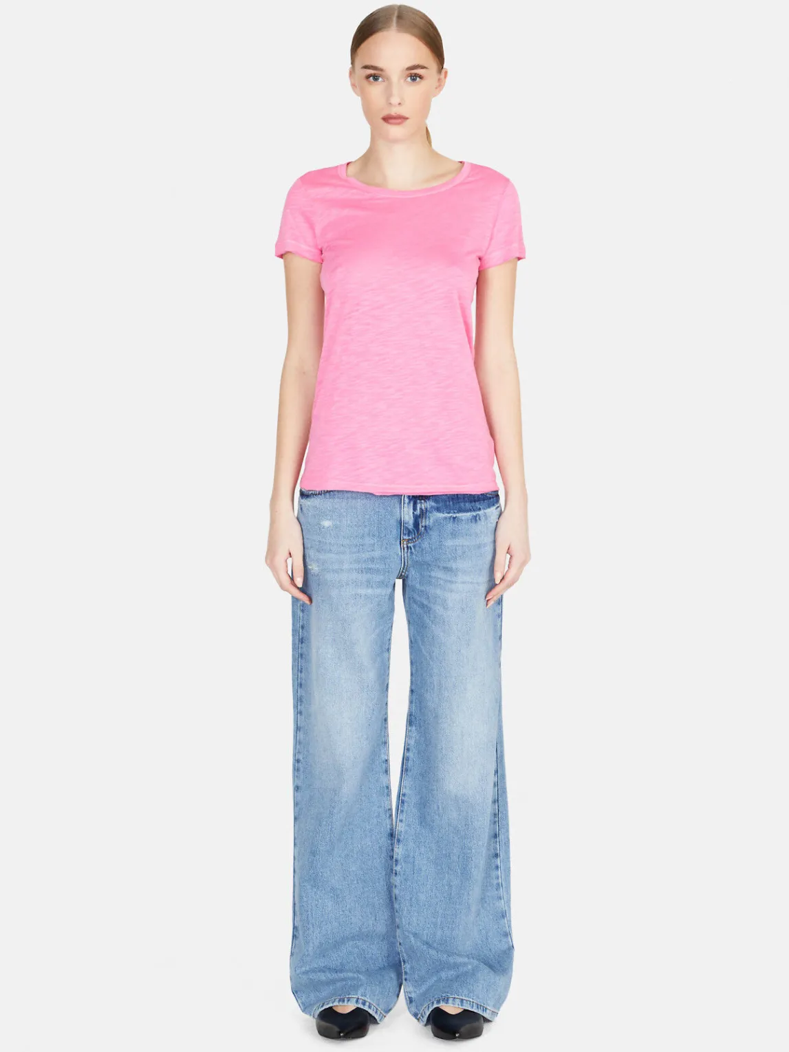 Women Sisley Tops & T-Shirts<Crew Neck T-Shirt