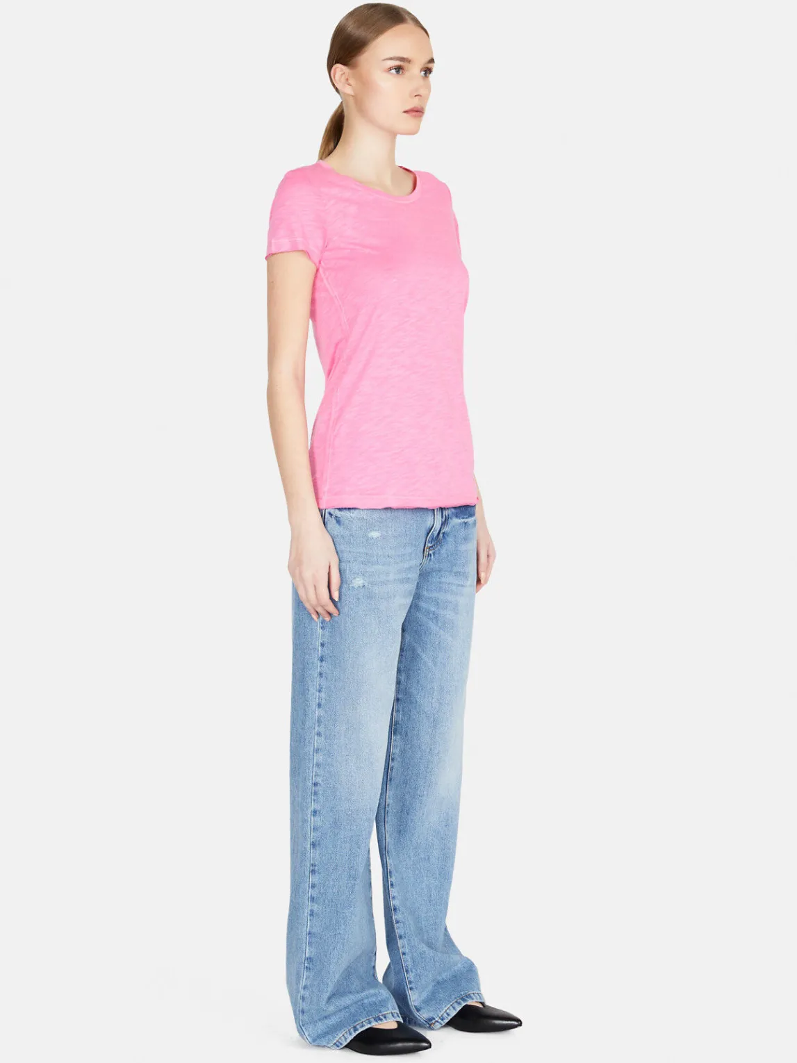 Women Sisley Tops & T-Shirts<Crew Neck T-Shirt
