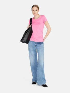 Women Sisley Tops & T-Shirts<Crew Neck T-Shirt