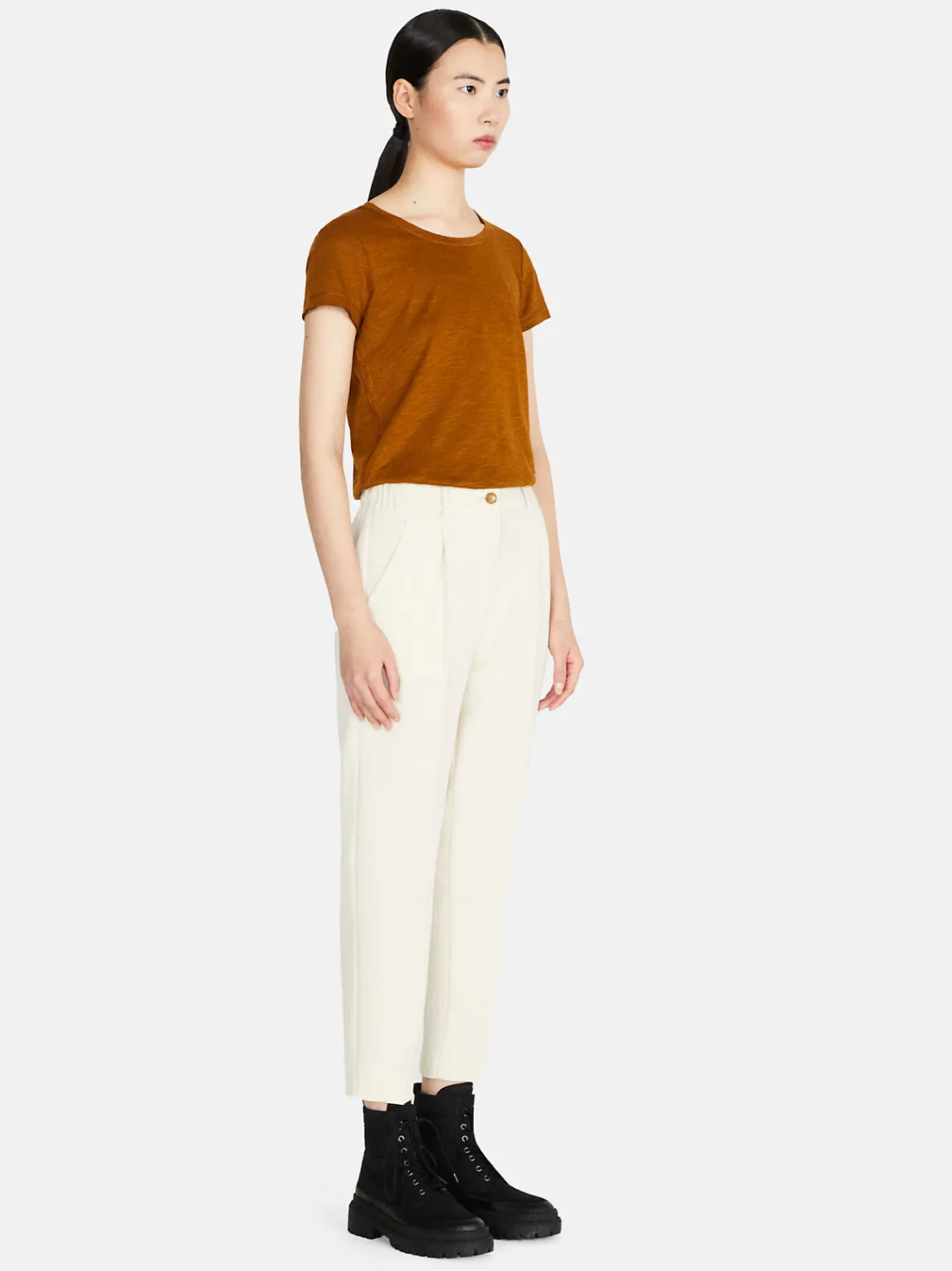 Women Sisley Tops & T-Shirts<Crew Neck T-Shirt