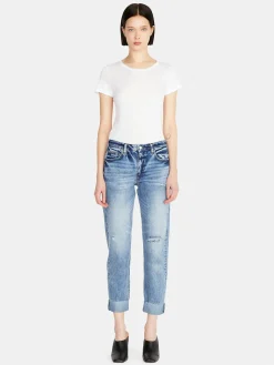 Women Sisley Tops & T-Shirts<Crew Neck T-Shirt