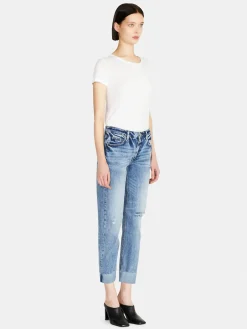 Women Sisley Tops & T-Shirts<Crew Neck T-Shirt