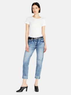 Women Sisley Tops & T-Shirts<Crew Neck T-Shirt
