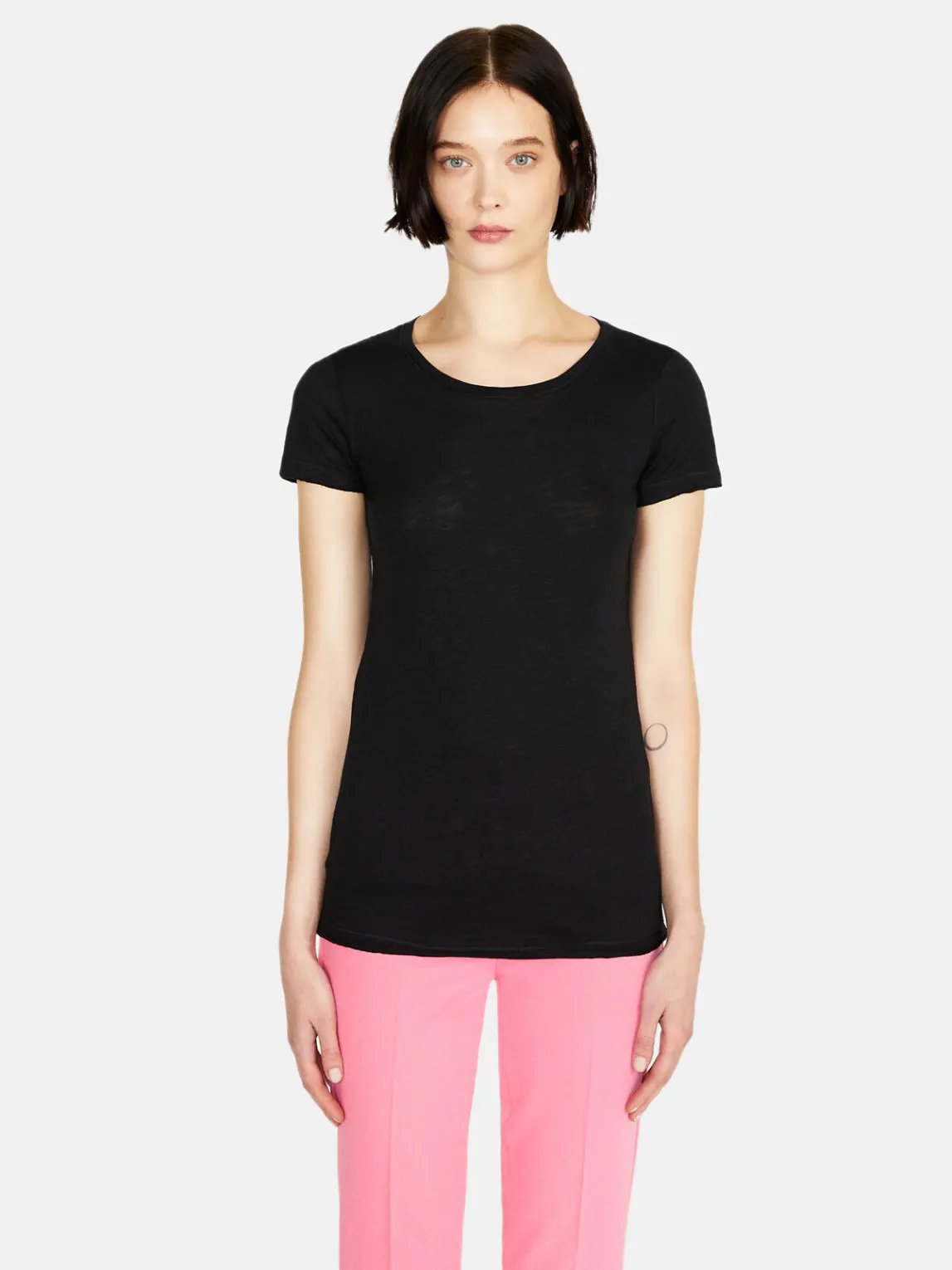 Women Sisley Tops & T-Shirts<Crew Neck T-Shirt