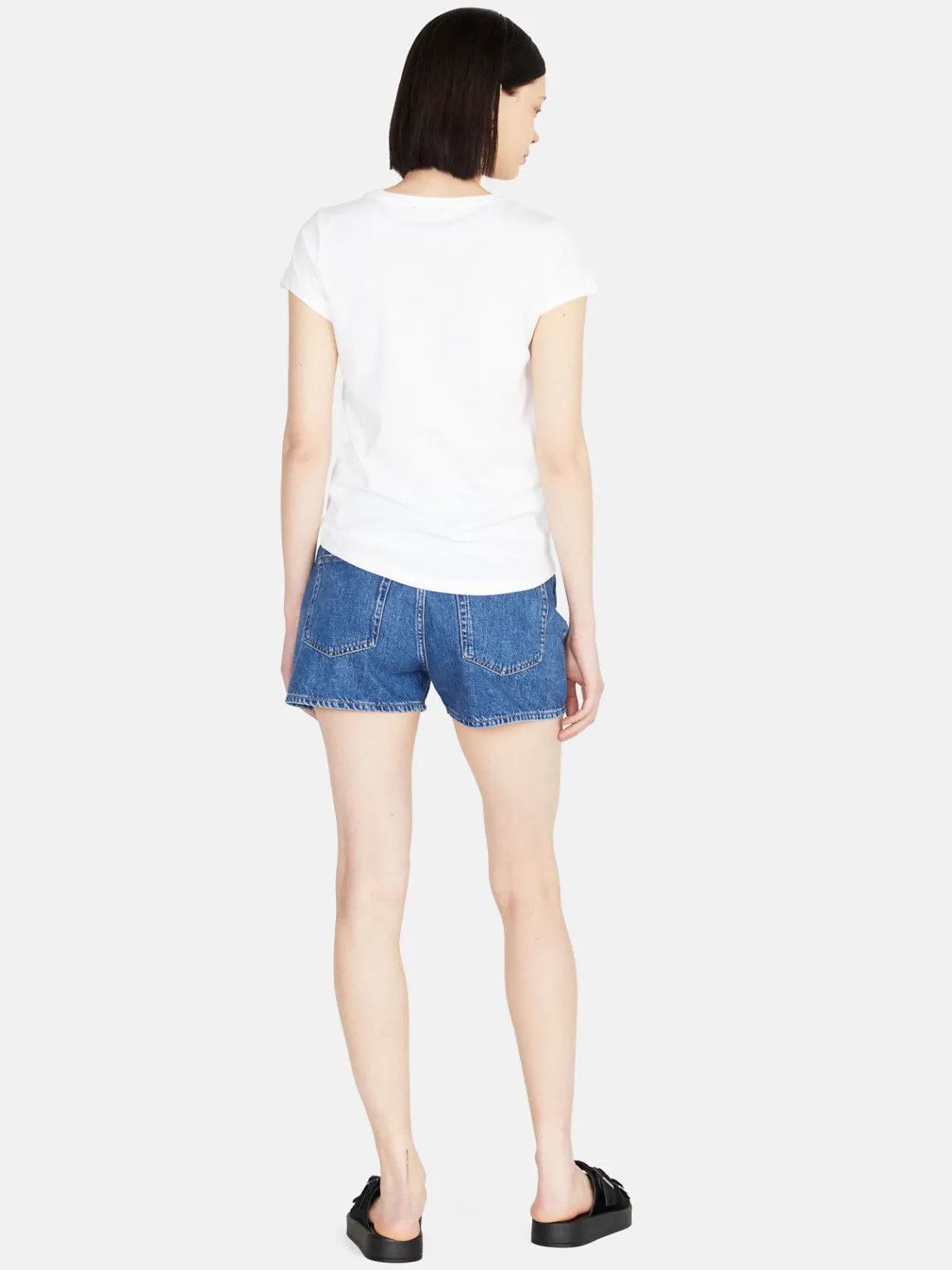 Women Sisley Tops & T-Shirts<Crew Neck T-Shirt With Print