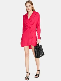 Women Sisley Dresses<Crisscross Dress With Gathering