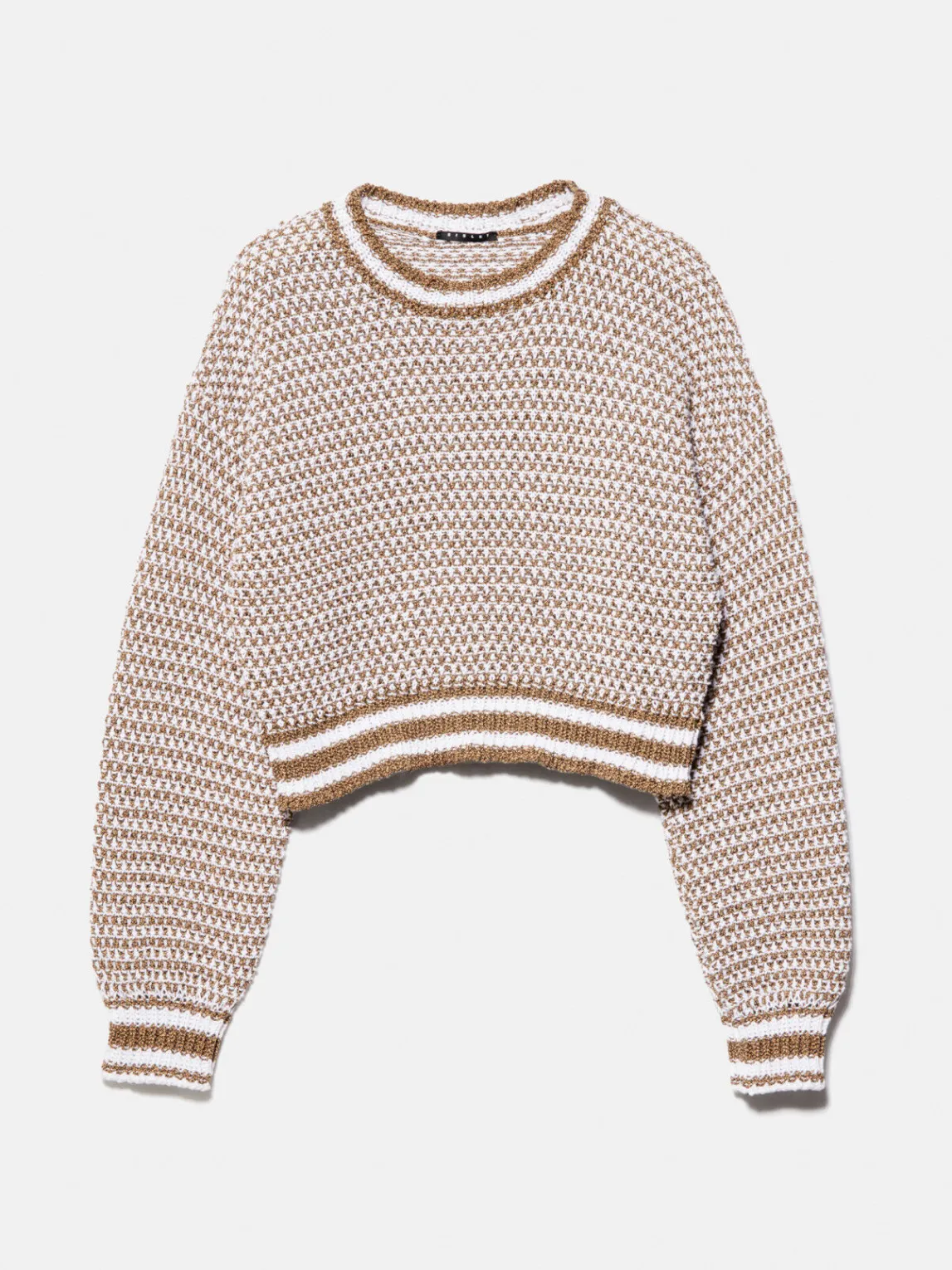 Women Sisley Jumpers & Knitwear<Crochet Look Sweater