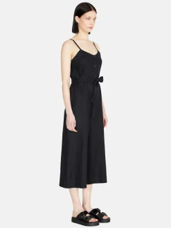 Women Sisley Dresses<Cropped 100% Linen Jumpsuit