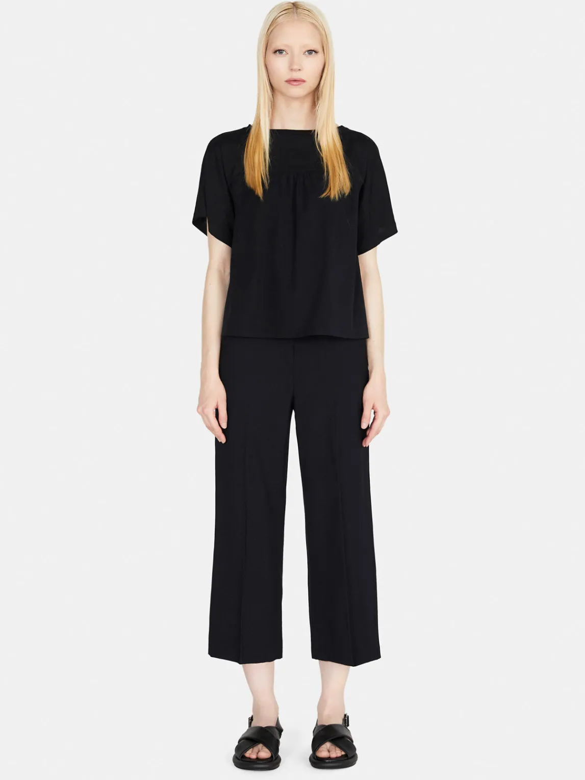 Women Sisley Trousers<Cropped High-Waisted Trousers