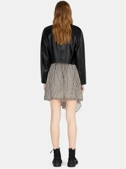 Women Sisley Jackets & Coats<Cropped Jacket With Pockets