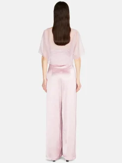 Women Sisley Shirts & Blouses<Cropped Organza Blouse