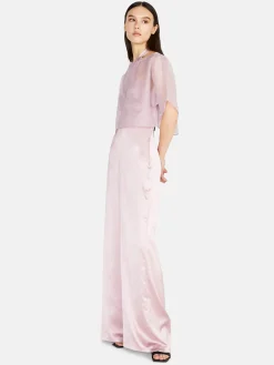 Women Sisley Shirts & Blouses<Cropped Organza Blouse
