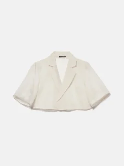 Women Sisley Jackets & Coats<Cropped Organza Jacket