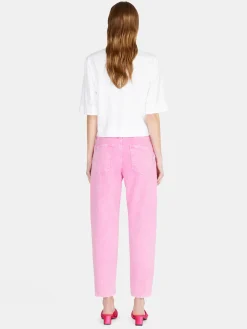 Women Sisley Tops & T-Shirts<Cropped Oversized Fit T-Shirt With Print