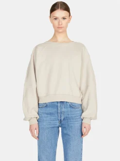 Women Sisley Jumpers & Knitwear<Cropped Sweatshirt
