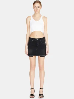 Women Sisley Skirts<Denim Mini Skirt