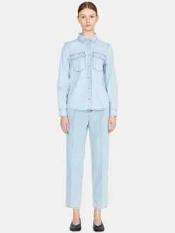 Women Sisley Shirts & Blouses<Denim Shirt