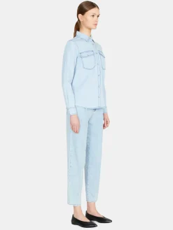 Women Sisley Shirts & Blouses<Denim Shirt