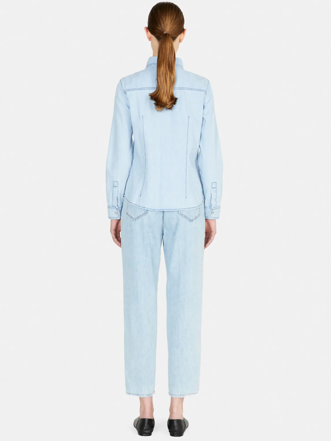 Women Sisley Shirts & Blouses<Denim Shirt